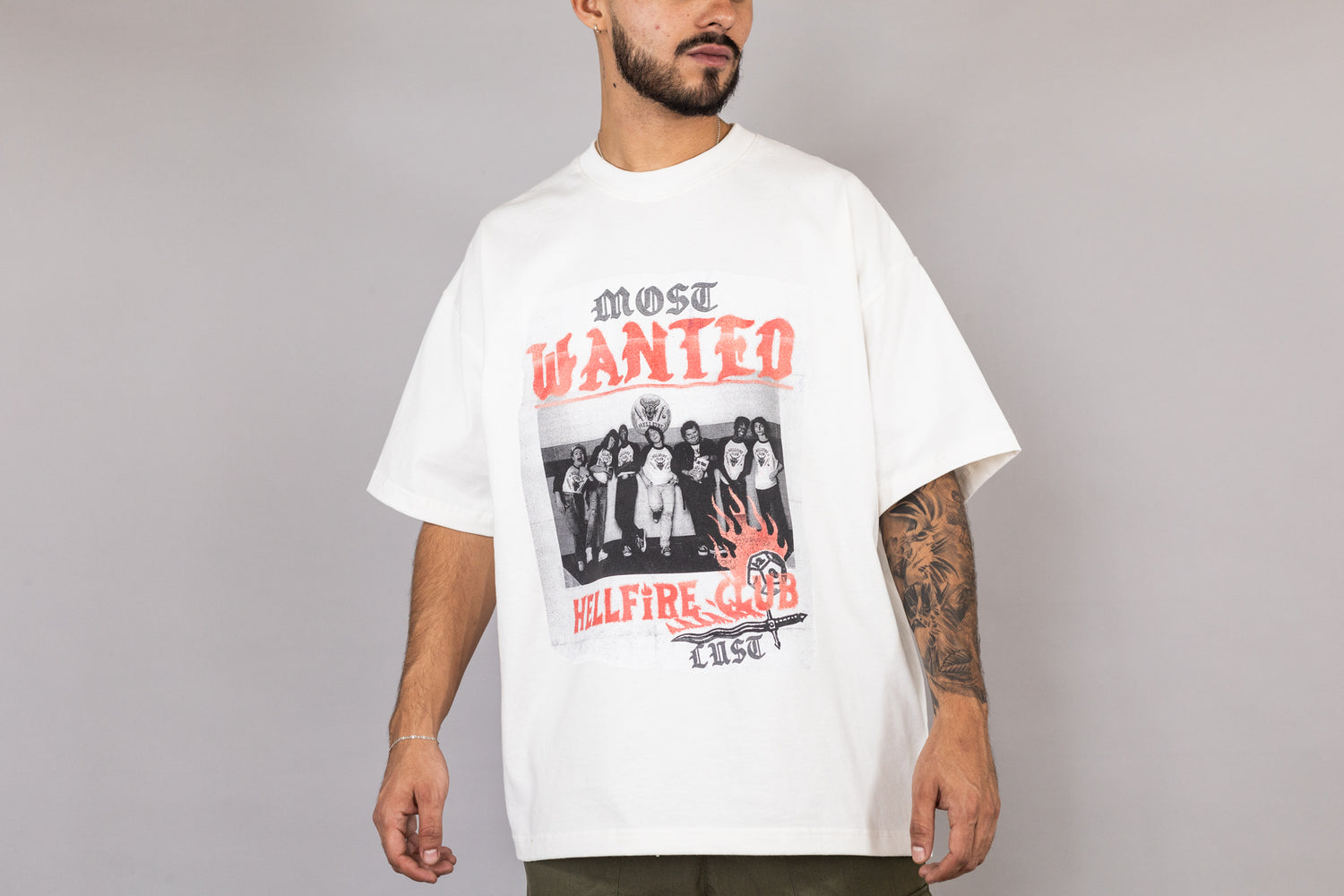 Lustx Stranger Things Most Wanted Tee