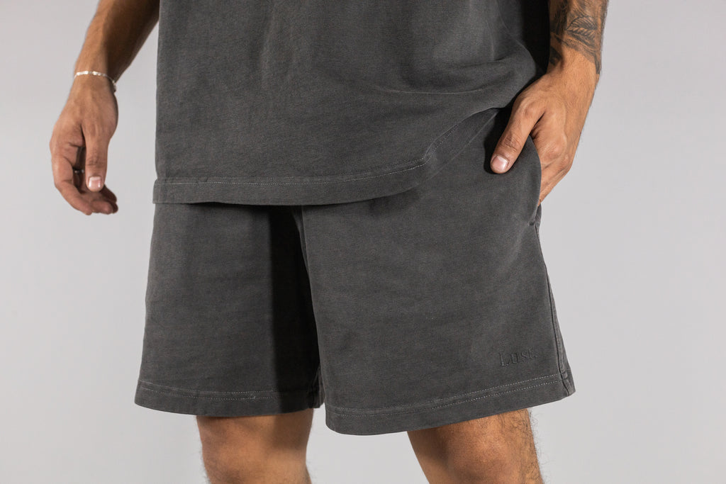 Lust Daily Essentials Minilogo Short 'Black Pigment' - [sku] - Lust México