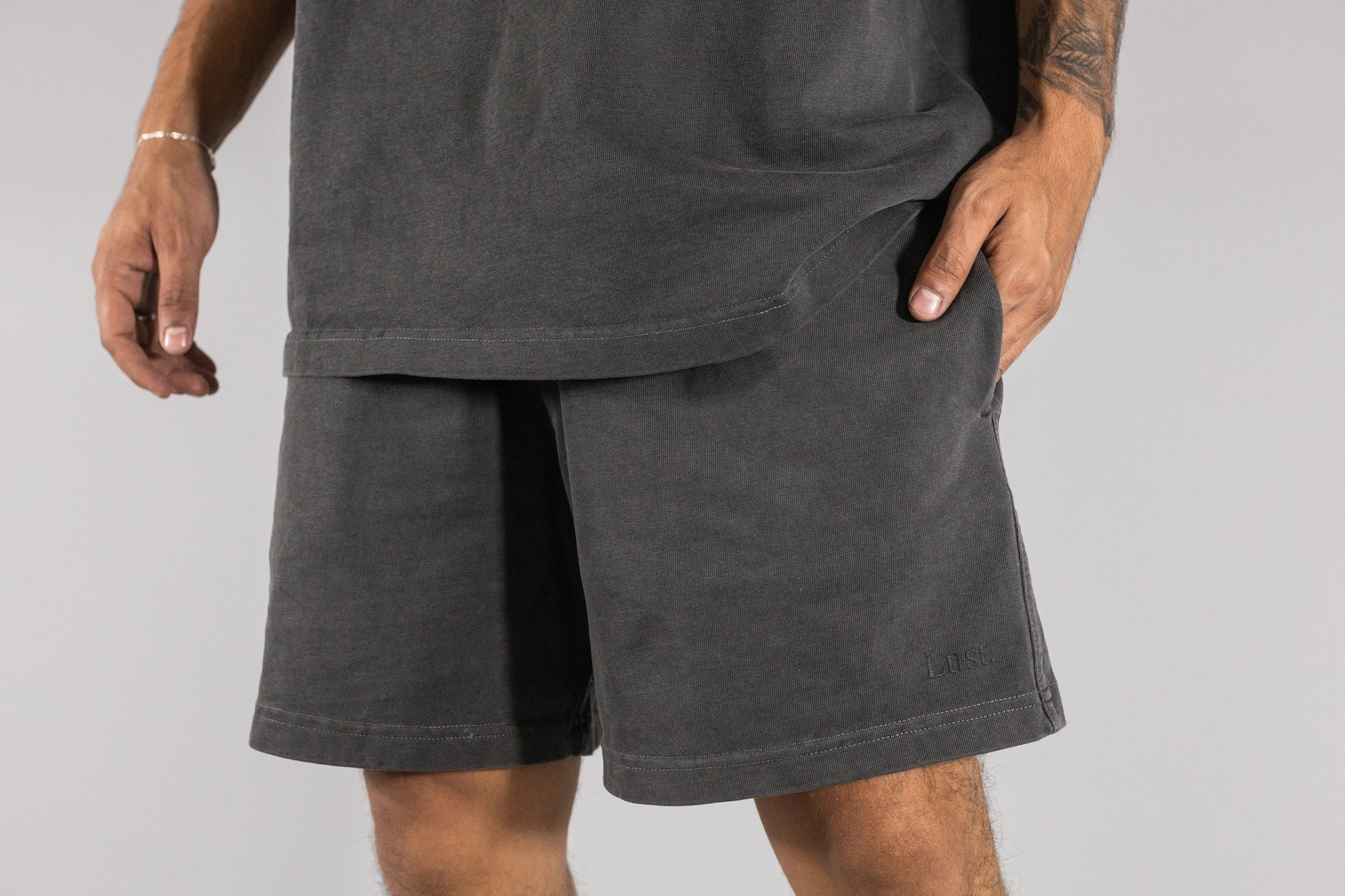 Lust Daily Essentials Minilogo Short 'Black Pigment' - [sku] - Lust México