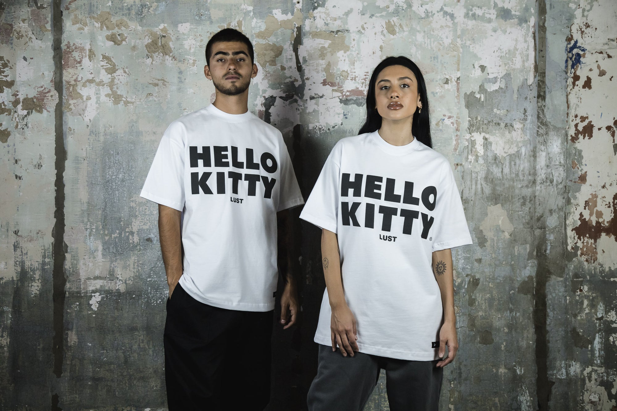 LUST BRAND X HELLO KITTY PLAYERA KITTY X LUST BLANCO (6912969736258)