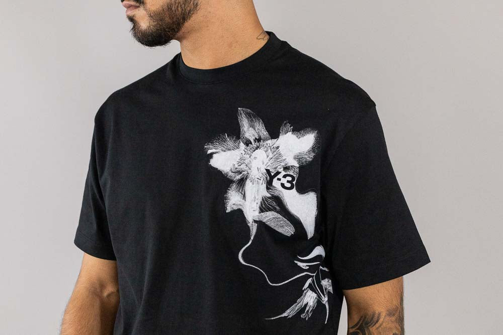 adidas Y-3 Classic Graphic Floral Tee