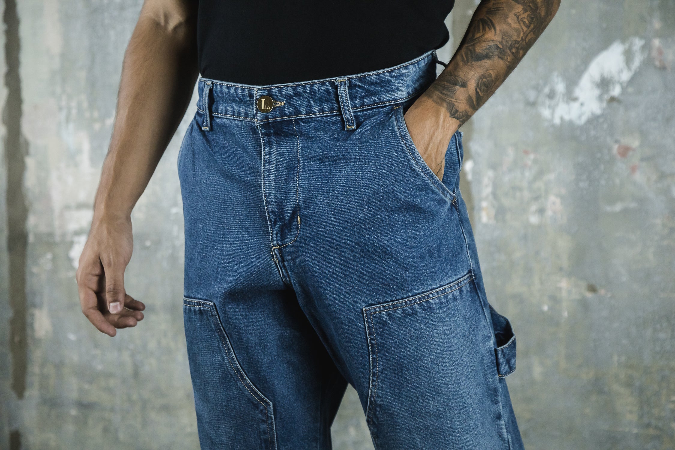 Lust Relaxed Fit Carpernter Jeans &
