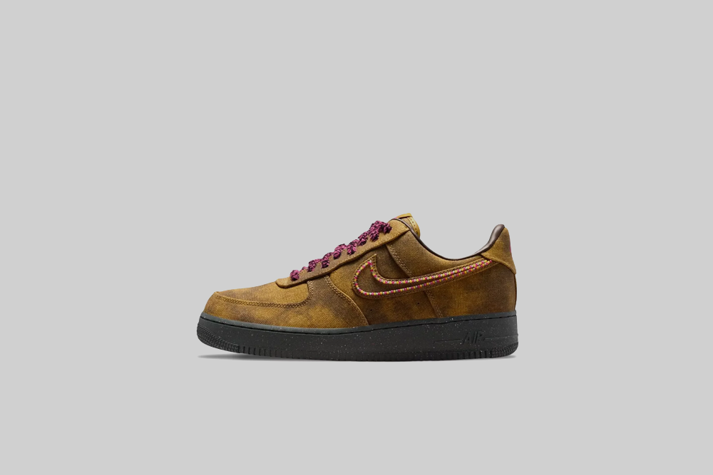 Nike Air Force 1 Baroque 'Brown and Desert Moss' - IO4474-300
