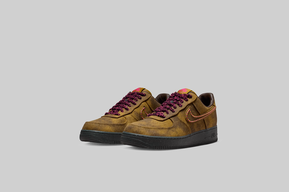Nike Air Force 1 Baroque 'Brown and Desert Moss' - IO4474-300