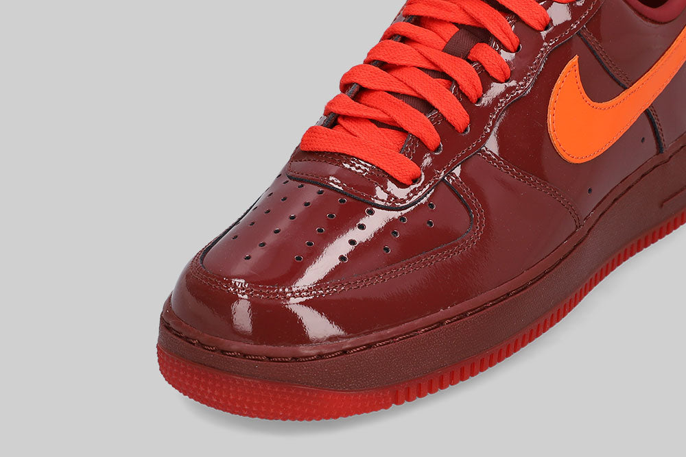 Nike Air Force 1 Low 'Dark Team Red and Safety Orange' - IO4489-601 - Lust México