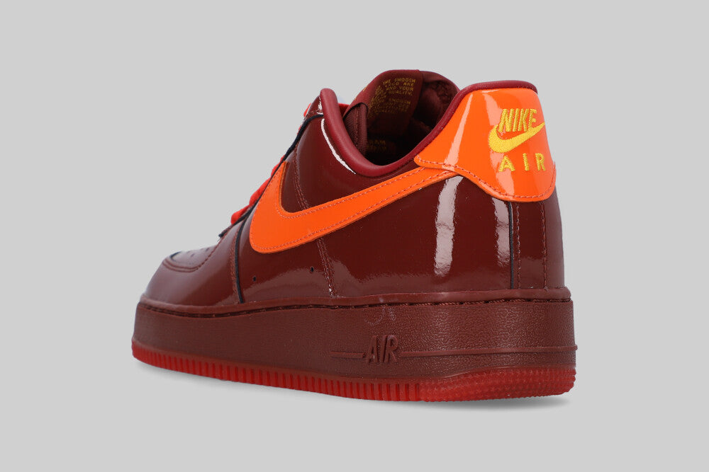 Nike Air Force 1 Low 'Dark Team Red and Safety Orange' - IO4489-601 - Lust México