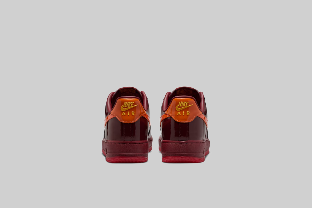 Nike Air Force 1 Low 'Dark Team Red and Safety Orange' - IO4489-601 - Lust México