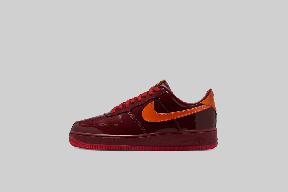 Nike Air Force 1 Low 'Dark Team Red and Safety Orange' - IO4489-601 - Lust México