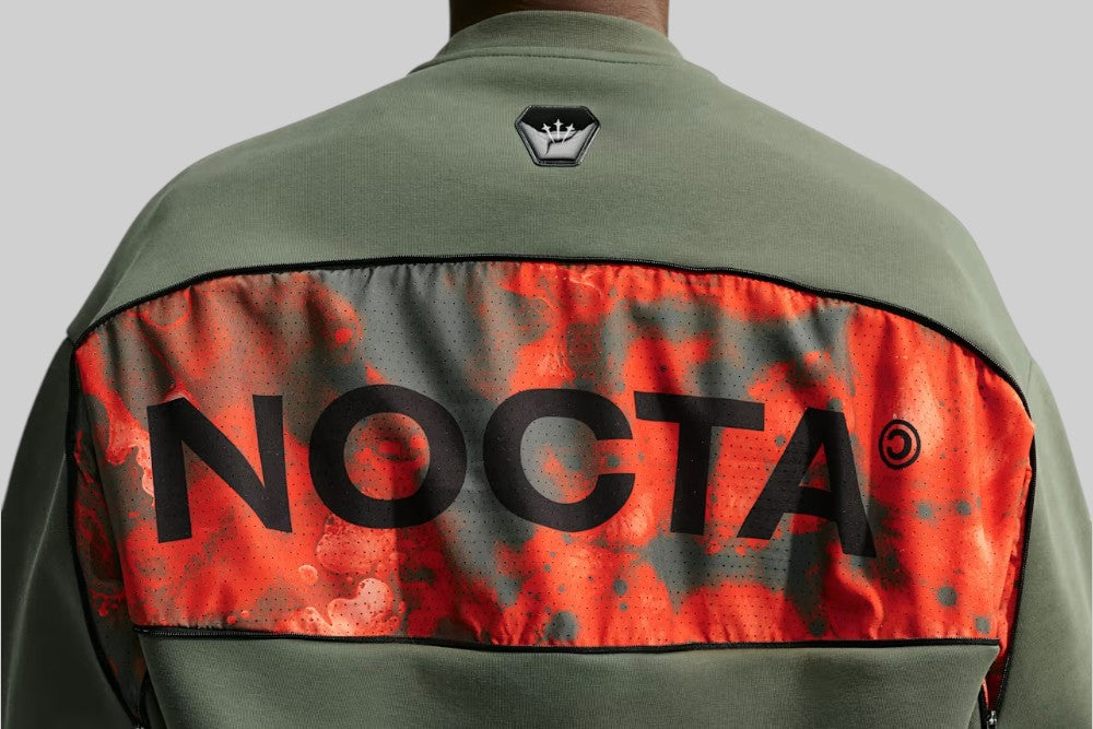 Nike x NOCTA Trapeziud-Cut Crew-Neck Sweatshirt - IO9014-385