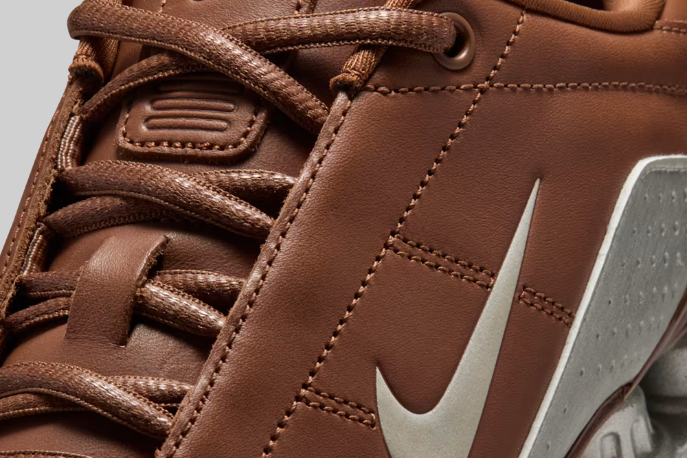 Women's Nike Total 90 Shox Magic 'Pecan and Metallic Silver' - IO9300-200