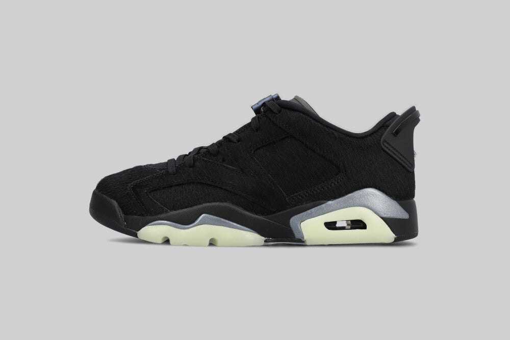 Women's Air Jordan 6 Low 'Blackout' - IO9786-001 - Lust México