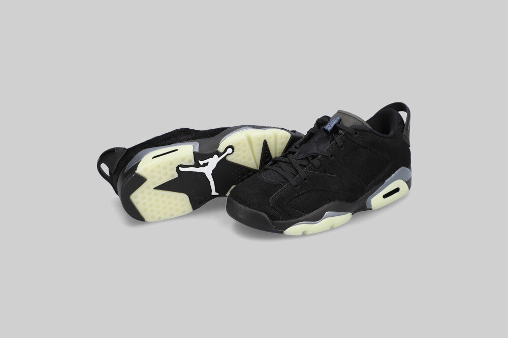 Women's Air Jordan 6 Low 'Blackout' - IO9786-001 - Lust México