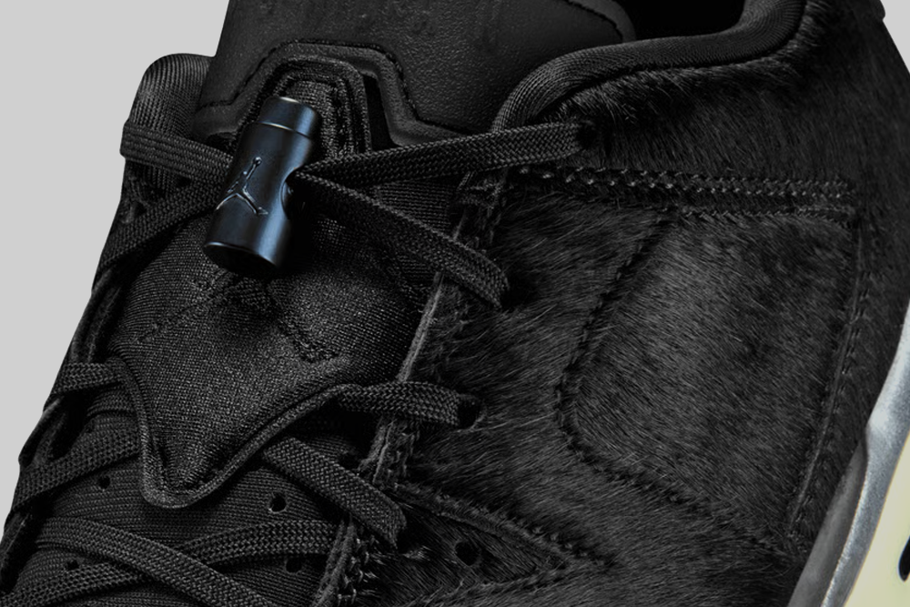 Women's Air Jordan 6 Low 'Blackout' - IO9786-001
