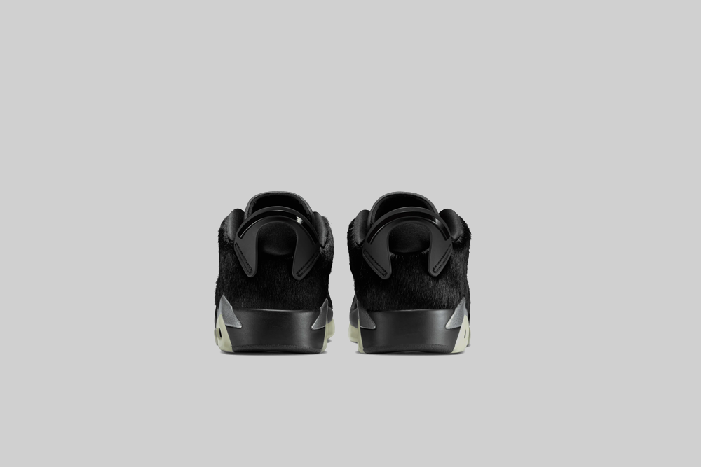 Women's Air Jordan 6 Low 'Blackout' - IO9786-001