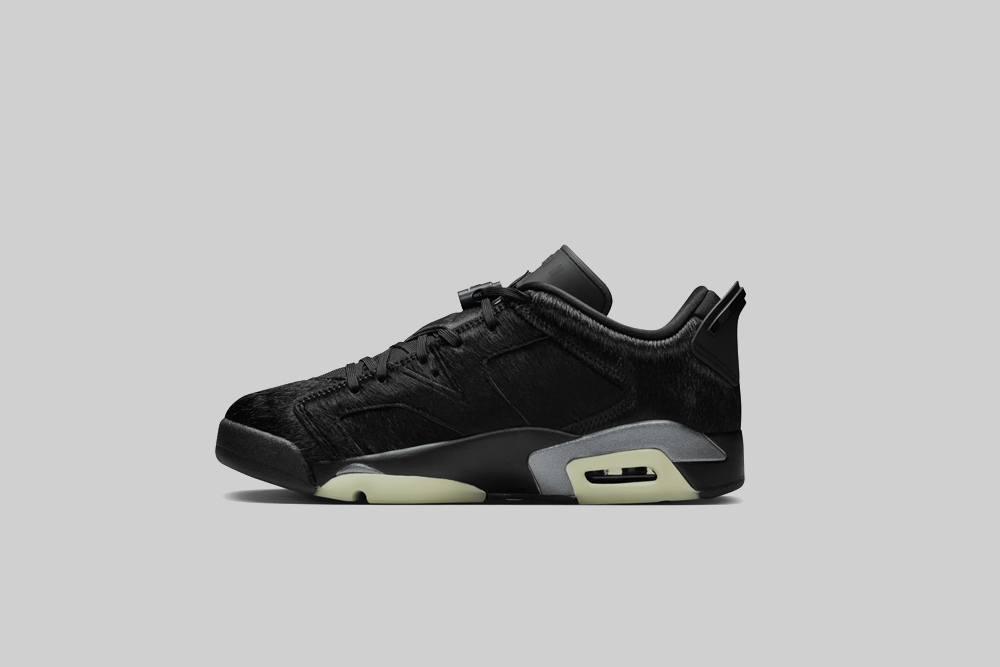 Women's Air Jordan 6 Low 'Blackout' - IO9786-001