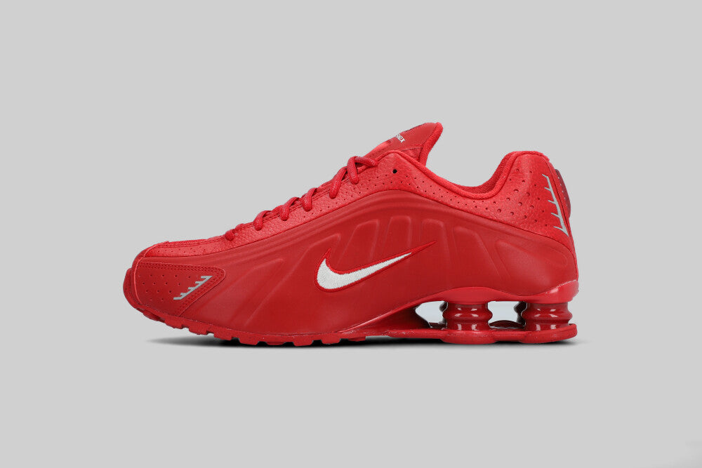 Nike Shox R4 'Gym Red and Metallic Silver' - IQ0608-687 - Lust México