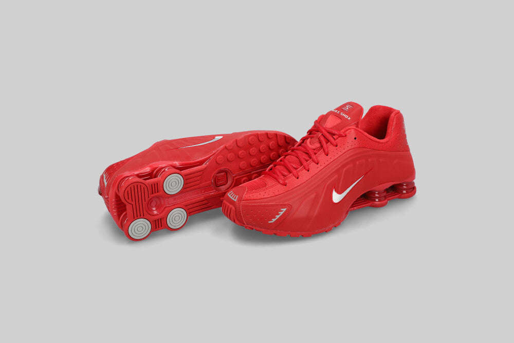 Nike Shox R4 'Gym Red and Metallic Silver' - IQ0608-687 - Lust México