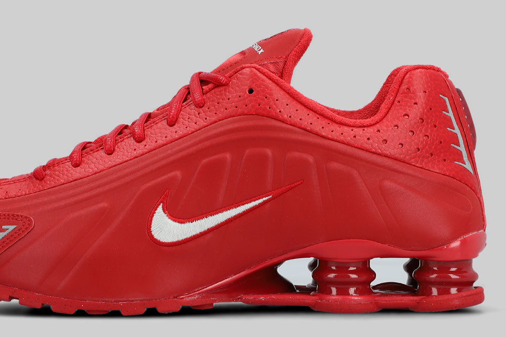 Nike Shox R4 'Gym Red and Metallic Silver' - IQ0608-687 - Lust México