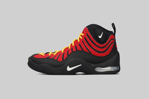 Nike Air Bakin High SP 'Black and Varsity Red' - IQ5365-600 - Lust México