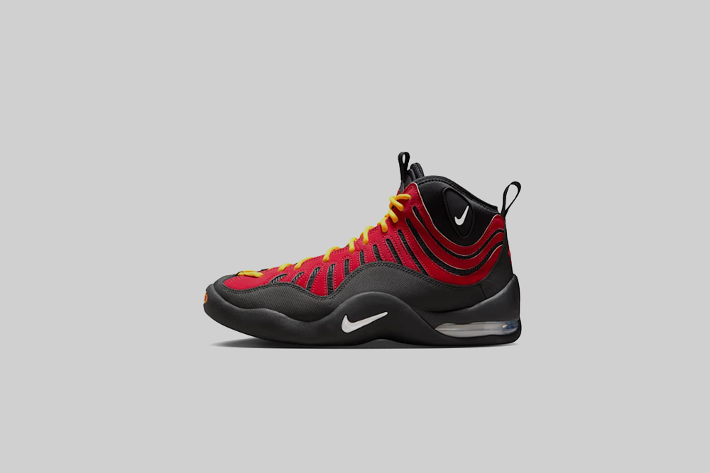 Nike Air Bakin High SP 'Black and Varsity Red' - IQ5365-600