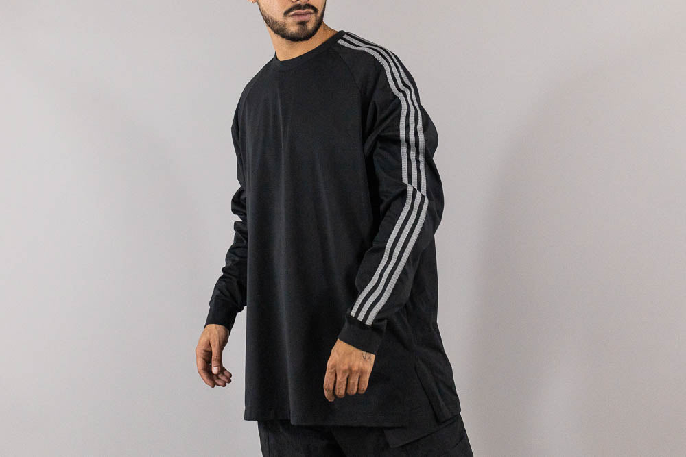 adidas Y-3 3-Stripes LS Tee