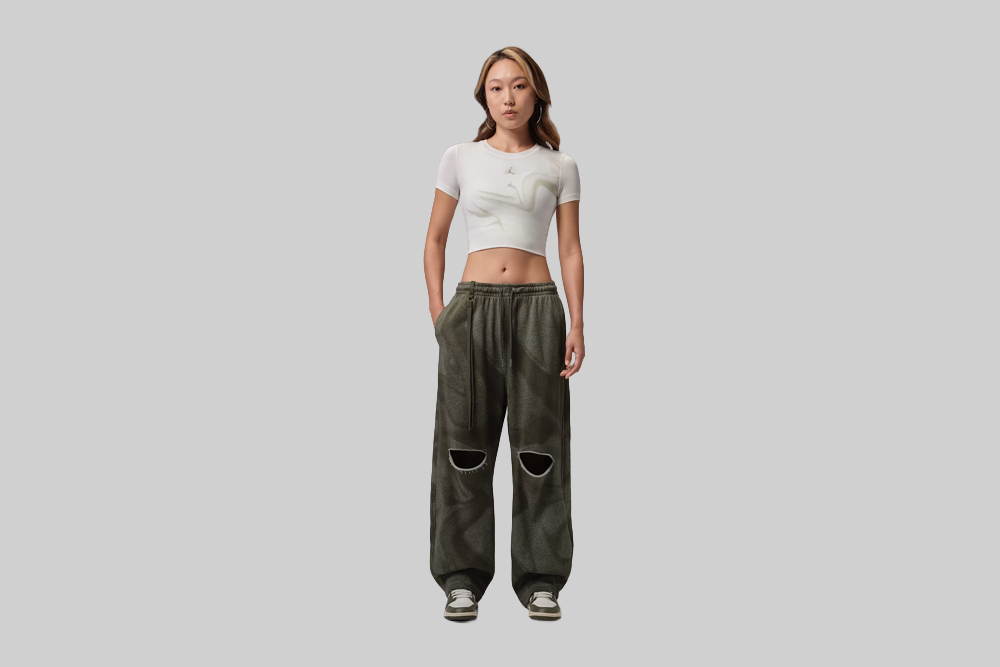 Women's Jordan Fleece Baggy Trousers - IR7222-304 - Lust México