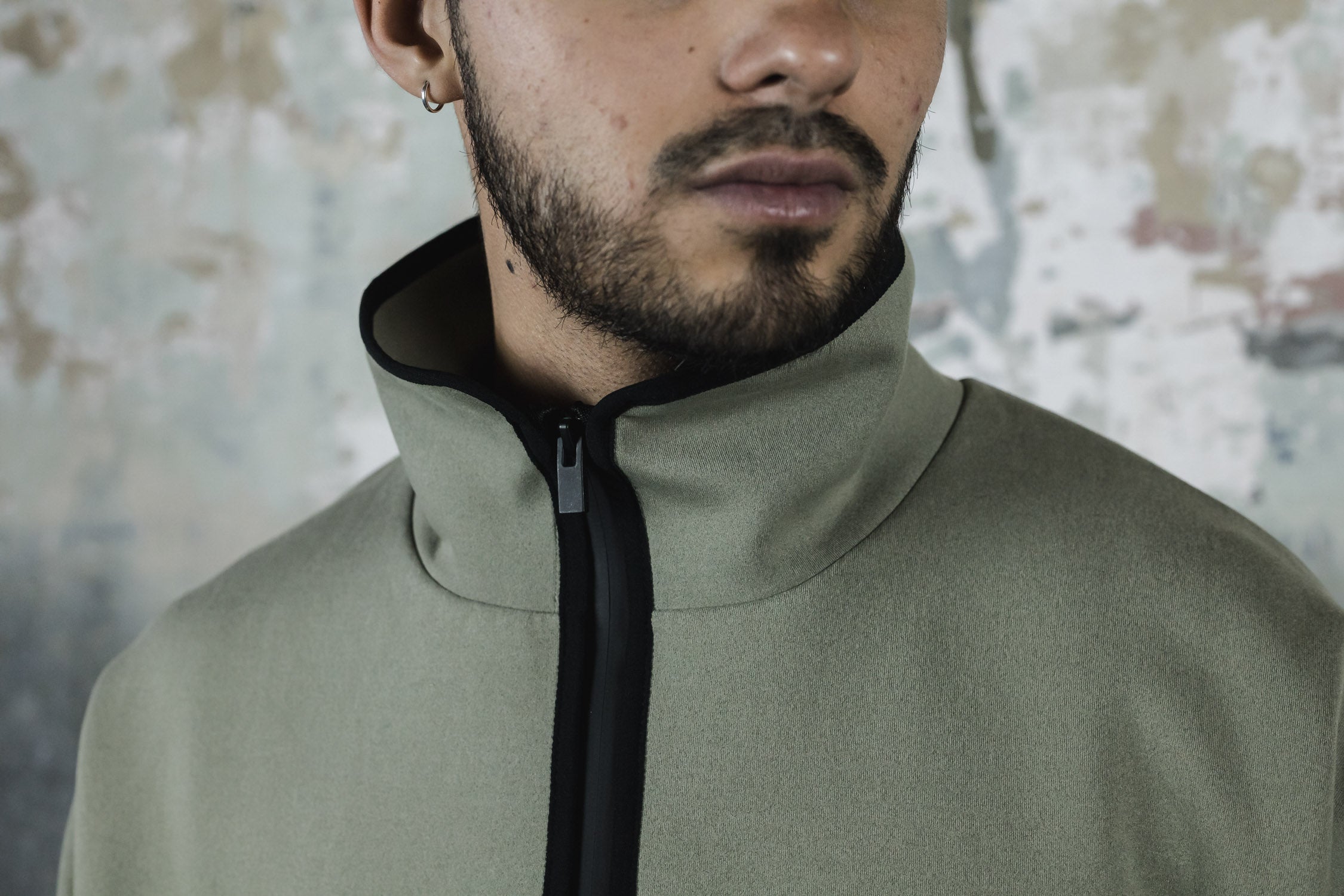 adidas Fear of God Athletics Suede Fleece 1/2 Zip