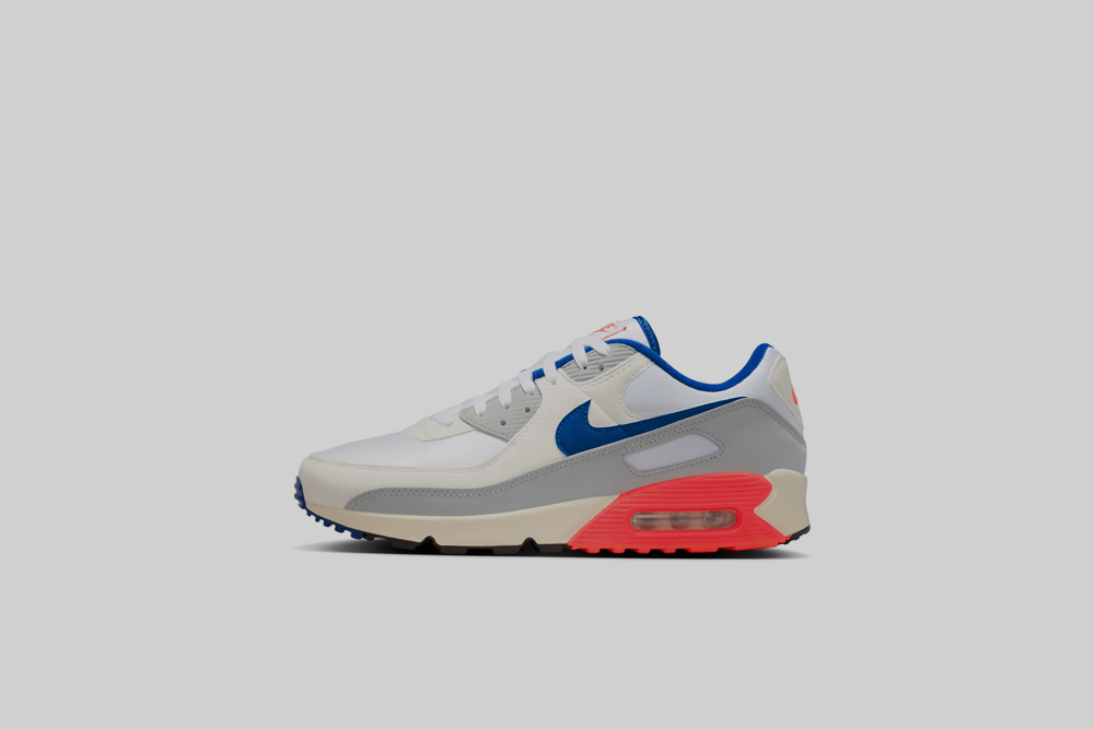 Nike Air Max 90 'Base Grey and Sport Royal' - IU0767-001 - Lust México