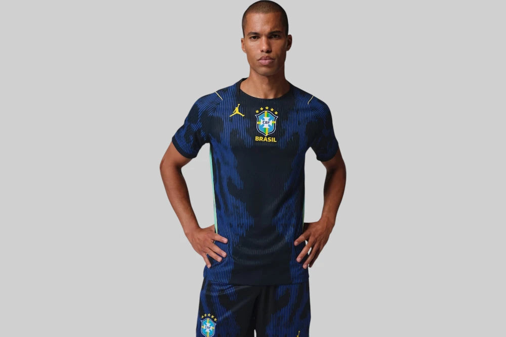 Jordan Brazil 2026 Match Away Aero-FIT Soccer Authentic Jersey - IU1074-417 - Lust México