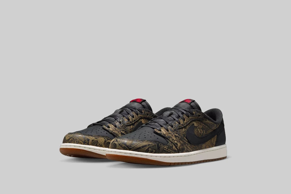 Air Jordan 1 Low OG "Laser" 'Black and Varsity Red' - IV6750-001 - Lust México
