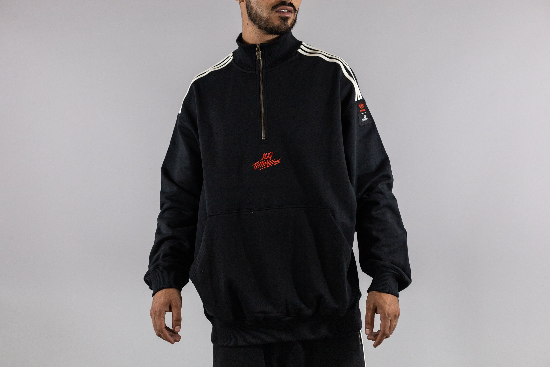 adidas x 100 Thieves Half-Zip