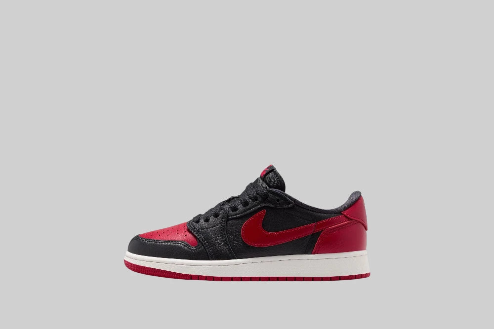 Air Jordan 1 Retro Low OG "Banned" 'Black and Varsity Red' (GS) - IW6277-001 - Lust México