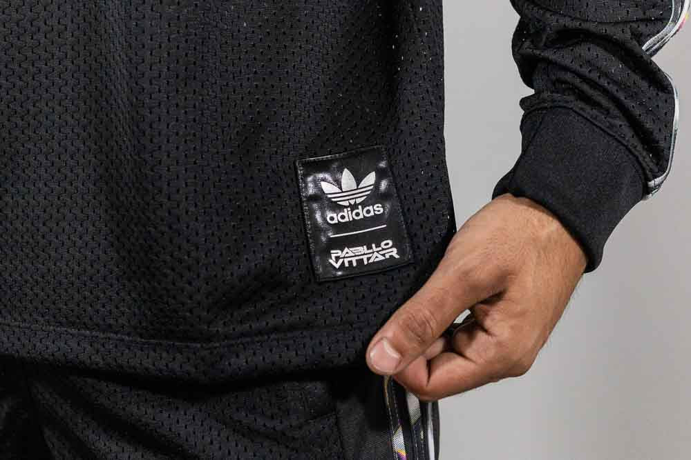 adidas Pride Mesh 3-Stripes Long Sleeve Top