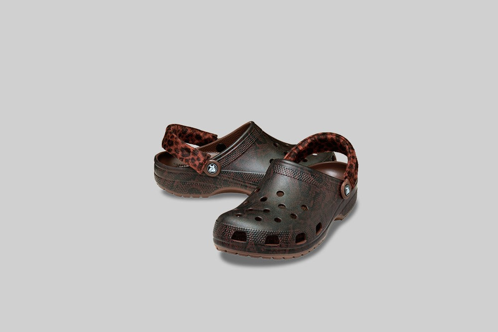 StrayRats X Crocs Classic Clog 'Coffee'