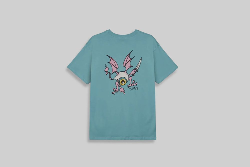 Grimey Peace Within The Watching Eyez Blue - GA735-BLU