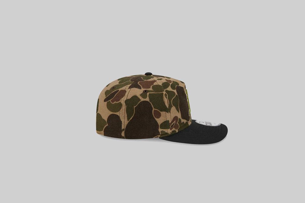 New Era Oakland Athletics MLB Wool Woodland Camo 19Twenty Strapback Cap - 60763792