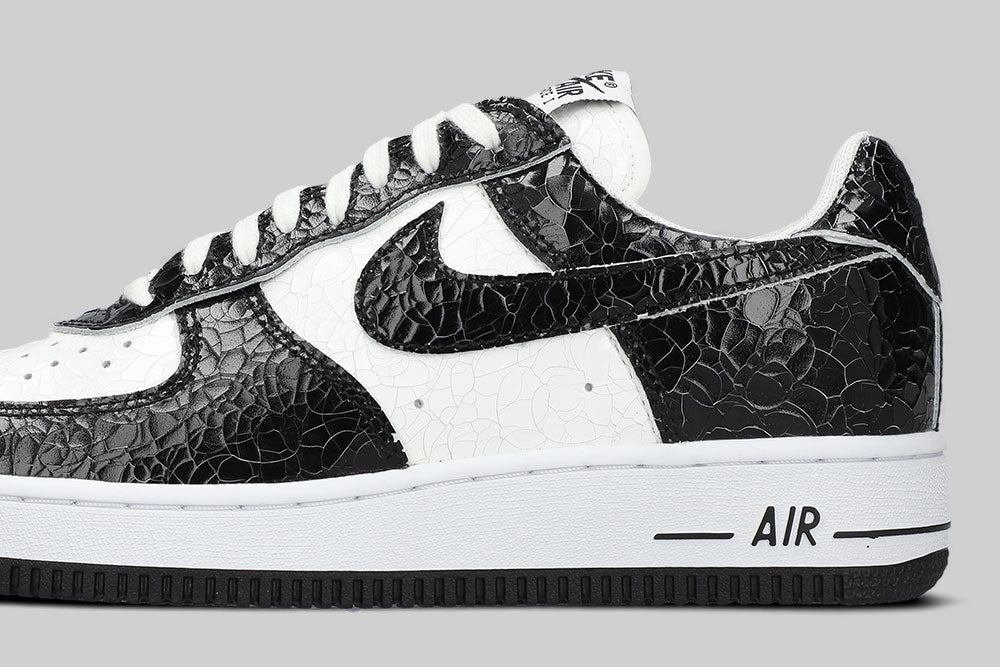 Nike Air Force 1 Low Cracked Leather 'Black & White' - JA0248-300 - Lust México