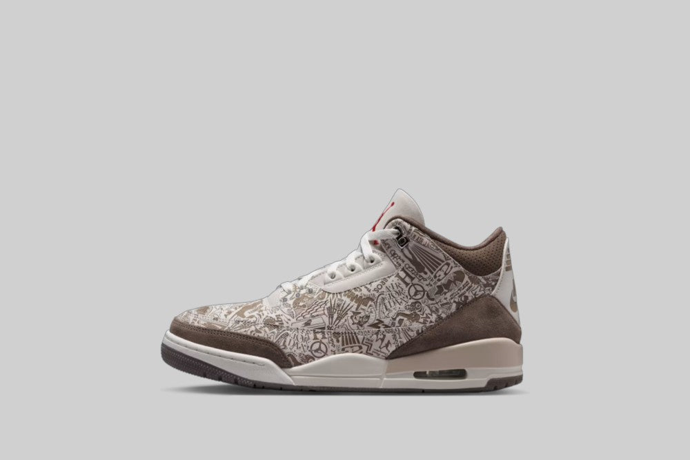 Air Jordan 3 "Laser" 'Phantom and Sail' - JA1369-001 - Lust México