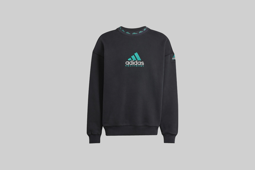 adidas EQT Washed Crewneck Sweatshirt