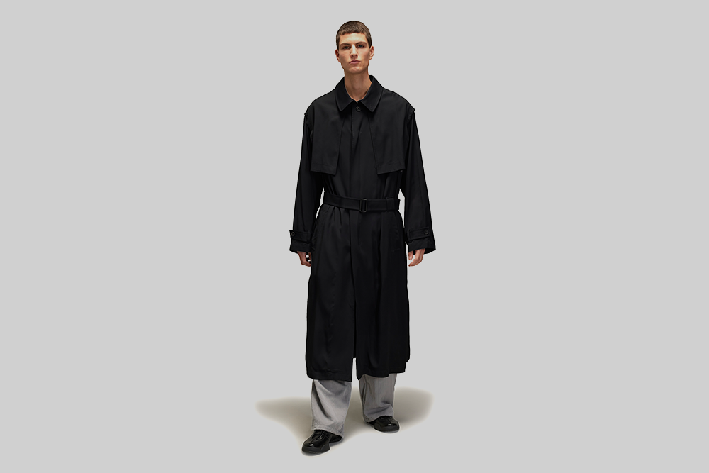 adidas Y-3 Rayon Twill Coat 'Black' - [sku] - Lust México
