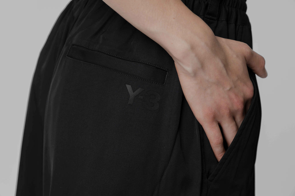 adidas Y-3 Rayon Twill Shorts 'Black' - [sku] - Lust México