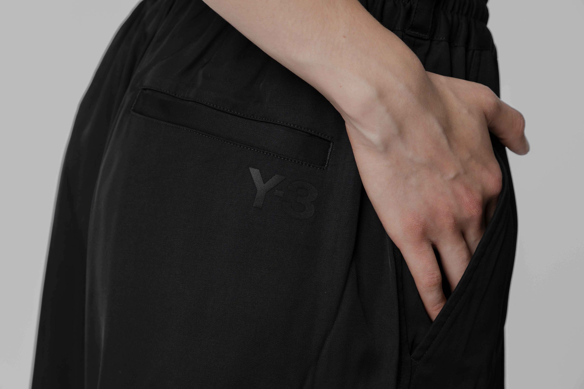 adidas Y-3 Rayon Twill Shorts 'Black' - [sku] - Lust México