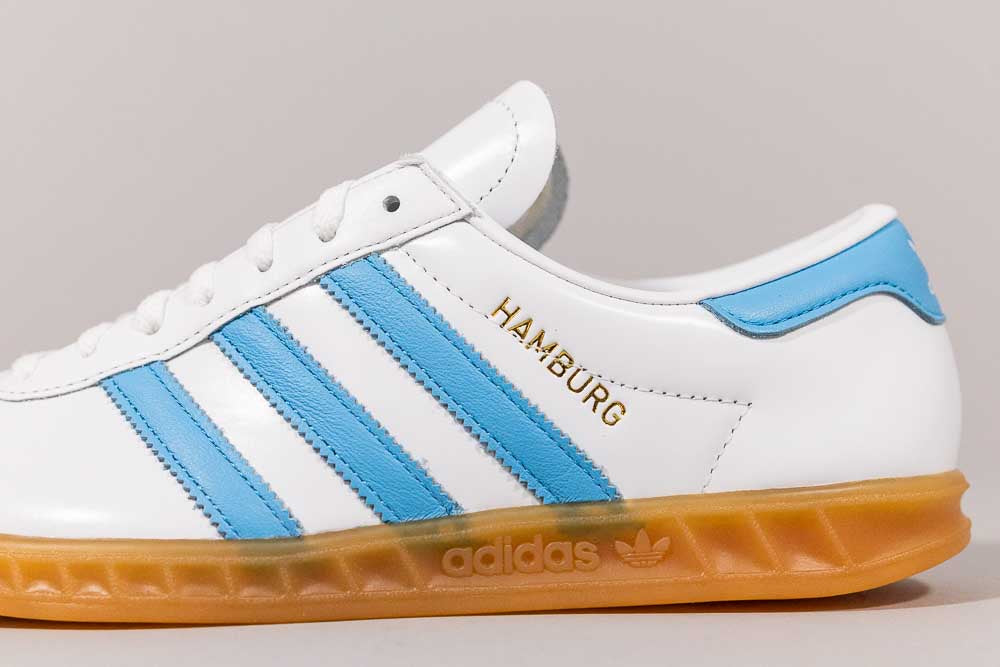 Women's adidas Hamburg 'Cloud White and Sky Rush' - [sku] - Lust México