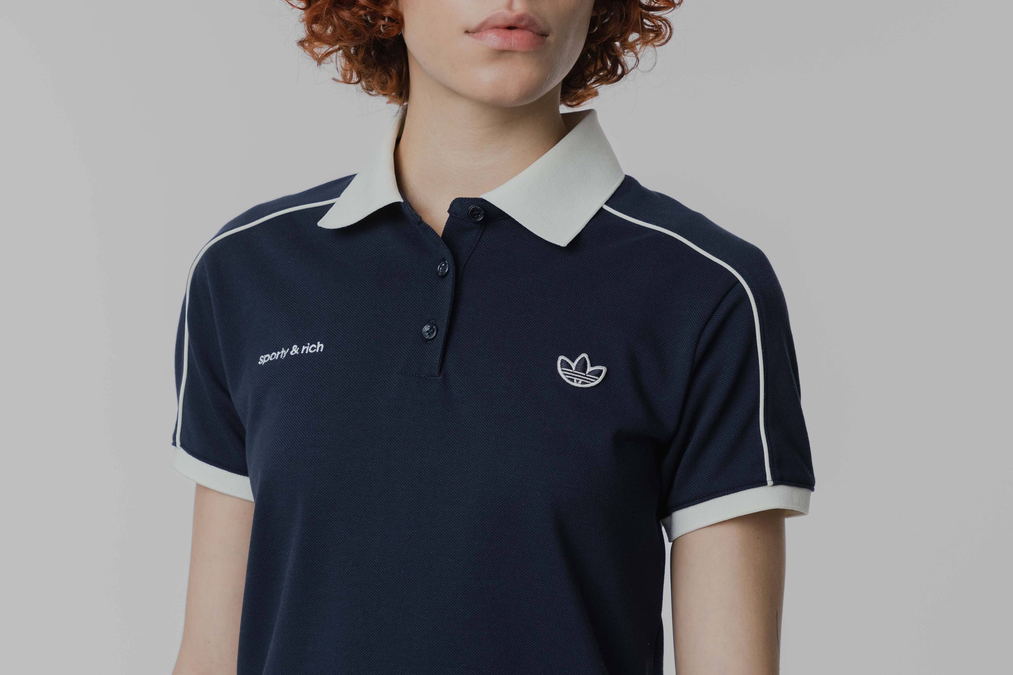 adidas x Sporty & Rich Polo Tee