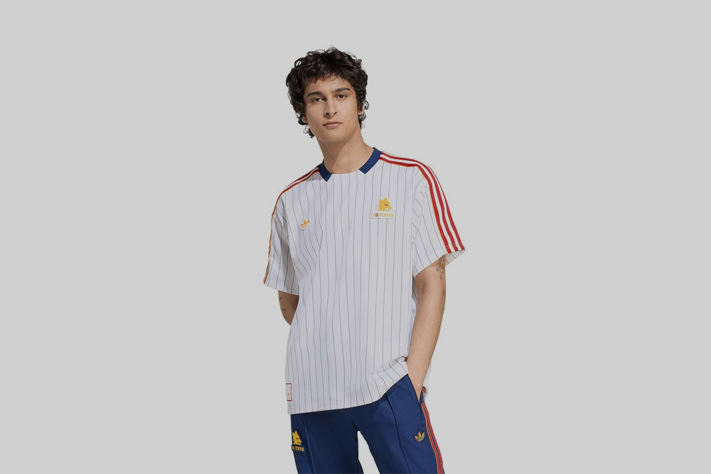 ROMA ICON JSY WHITE/DKBLUE APP - TOP - MEN - ADULT - INLINE - WI - 25 en Lust México