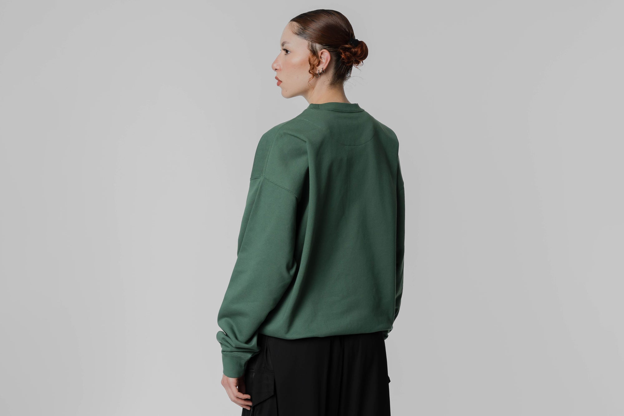adidas Y-3 French Terry Crew Sweater 'Green Oxide' - [sku] - Lust México