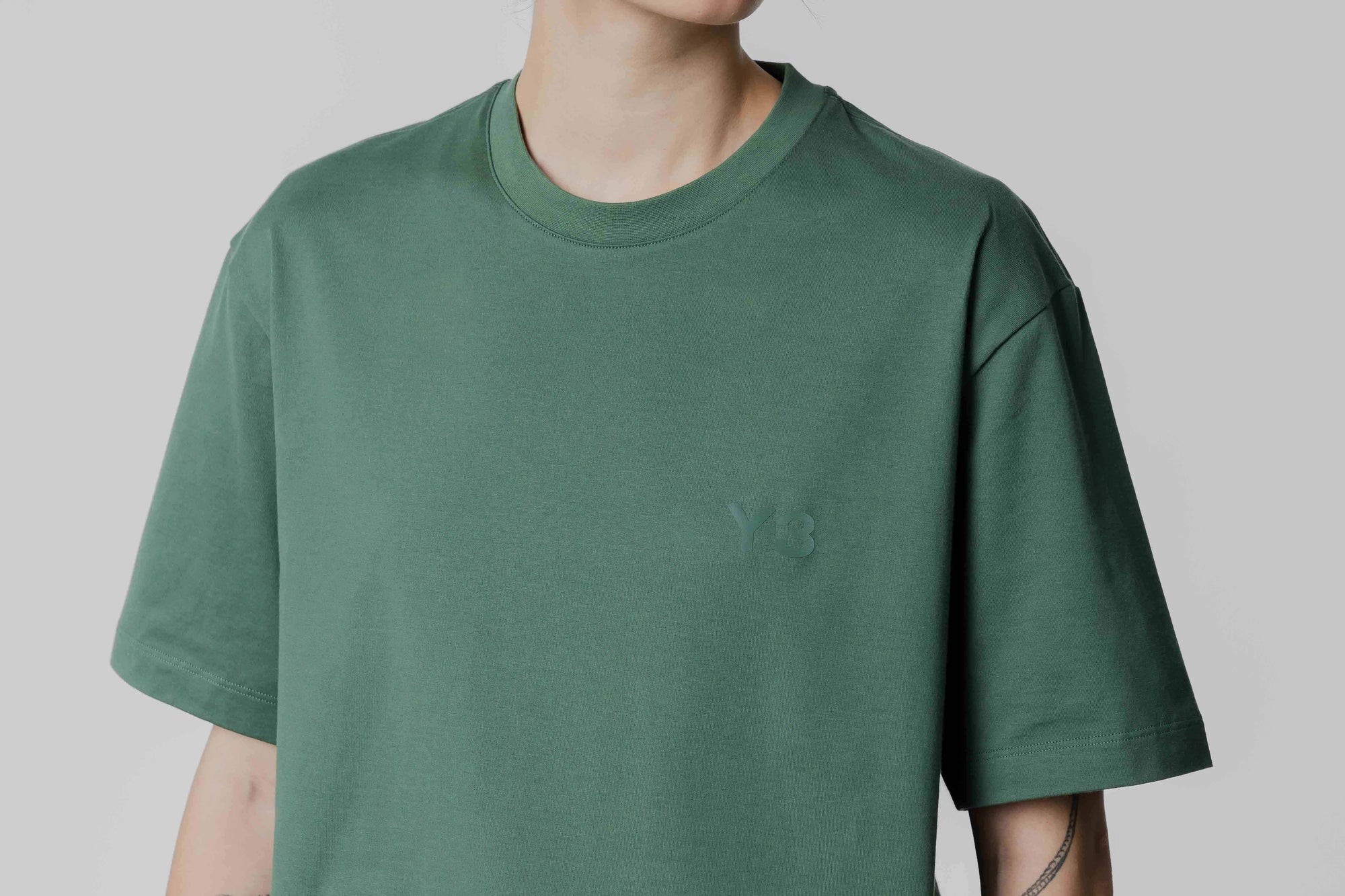 adidas Y-3 Regular SS Tee 'Green Oxide'