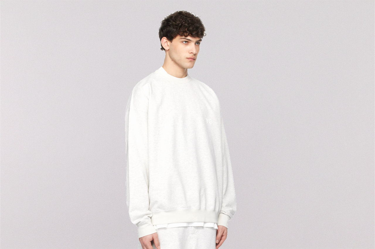 adidas Y-3 French Terry Crew Sweater