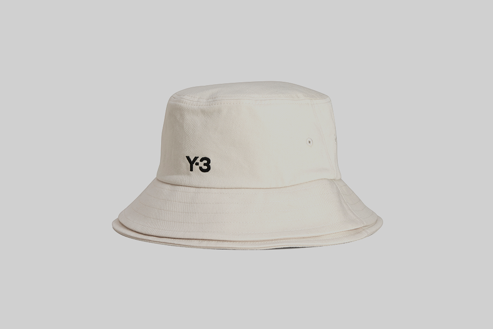 adidas Y-3 3-Stripes Bucket Hat