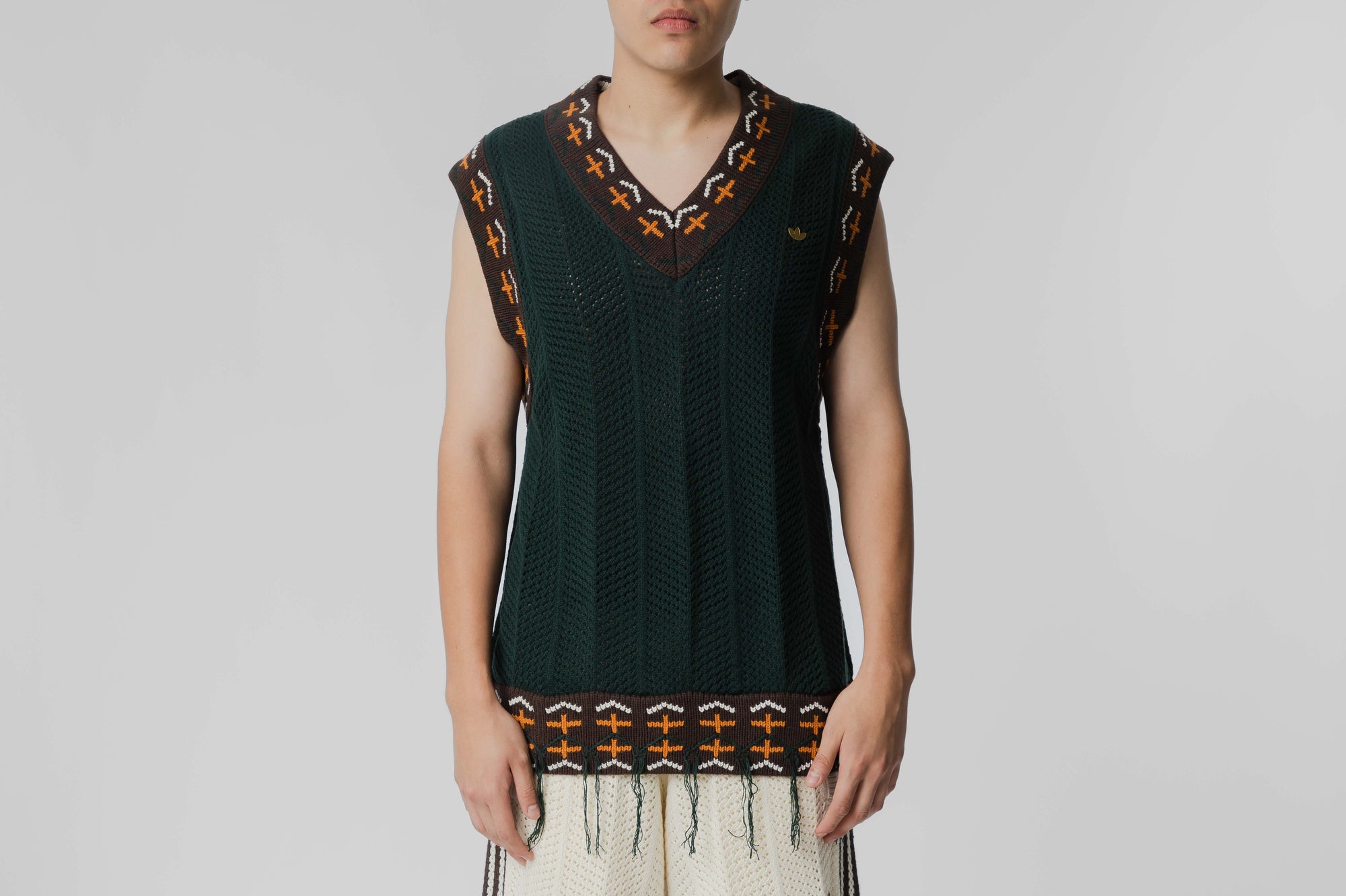 adidas CLOT by Edison Chen Crochet Vest